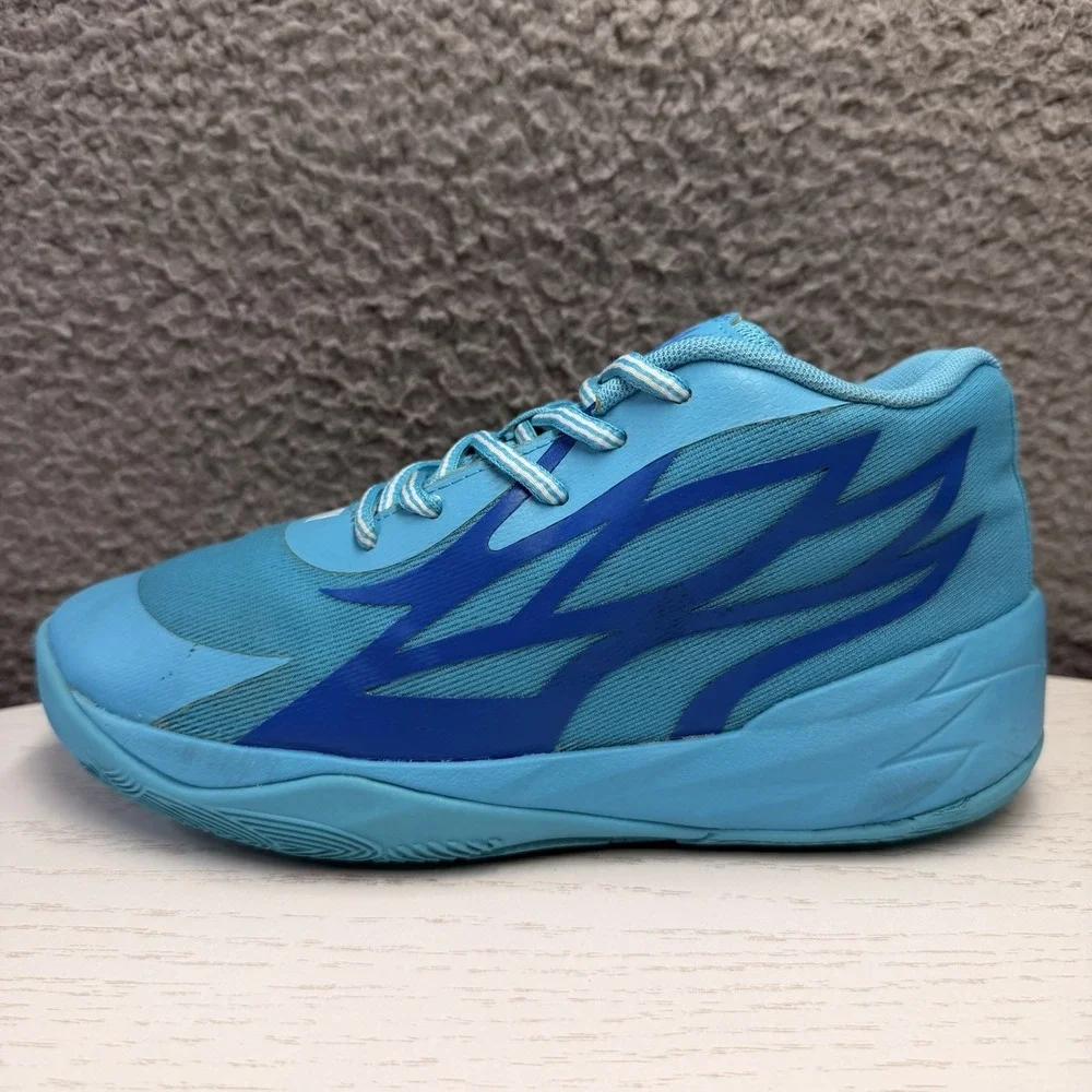 Puma Lamelo Ball ROTY 'Rookie Of The Year' Blue Teal Sneakers Preschool Size 3C